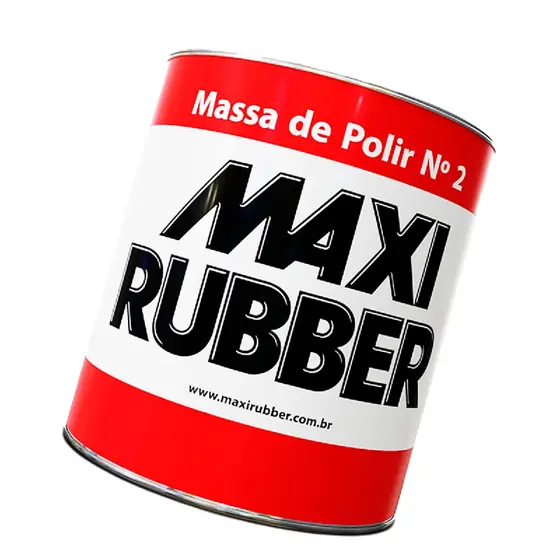MASSA DE POLIR MAXI RUBBER N2 490GR AUTOMOTIVA PINTURAS