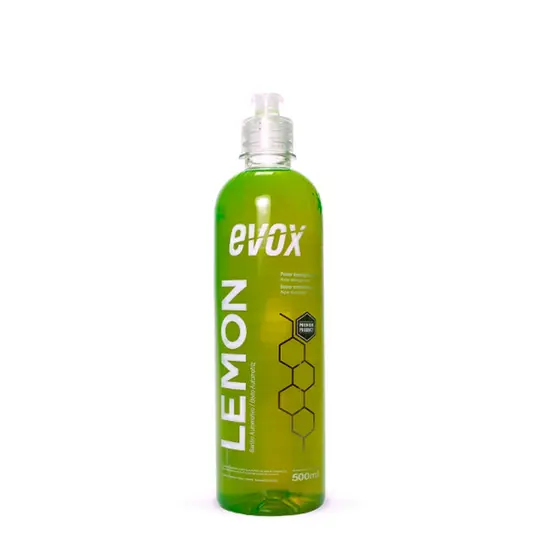 SHAMPO AUTOMOTIVO LEMON DESENGRAXANTE BANHO AUTOMOTIVO EXTERNO EVOX 500ML
