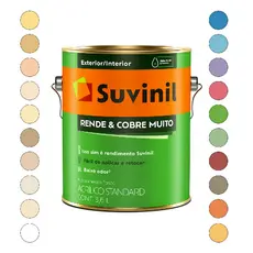 TINTA FOSCO CAMURÇA 3,6LT RENDE E COBRE MUITO PREMIUM