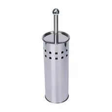 Escova Sanitária Com Suporte Aço Inox Cromada