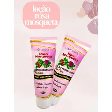 Loção de Rosa Mosqueta Hidratante 120ml com Ácido Hialurônico
