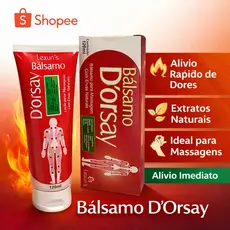Pomada para massagem relaxante, alivio imediato 120ml - Lexun's