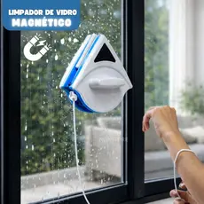 Limpa Vidro Magnético Limpador Magnético Limpa Vidro Aquários Janelas Apartamentos