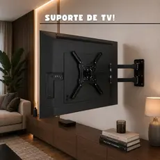 Suporte Tv Articulado Universal 32 a 55 Polegadas Suporte de Tv na Parede Suporte Tv 55 Polegadas