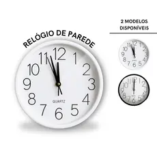 Relógio de parede silencioso  20 cm sala de estar moderno e simples relógio doméstico
