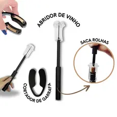 Bomba De Ar De Segurança Abridor De Garrafas Vinho Saca-Rolhas Pino De Aço Inoxidável Pressão