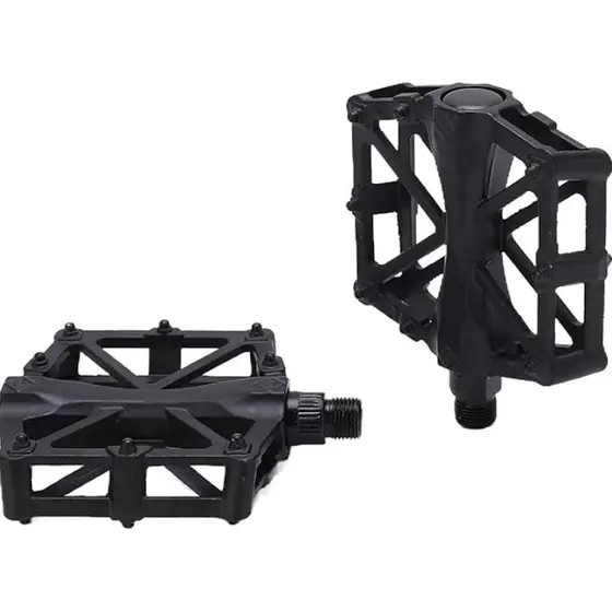 Par Pedal Aluminio Plataforma Bike Rosca Grossa 9/16 Esfera