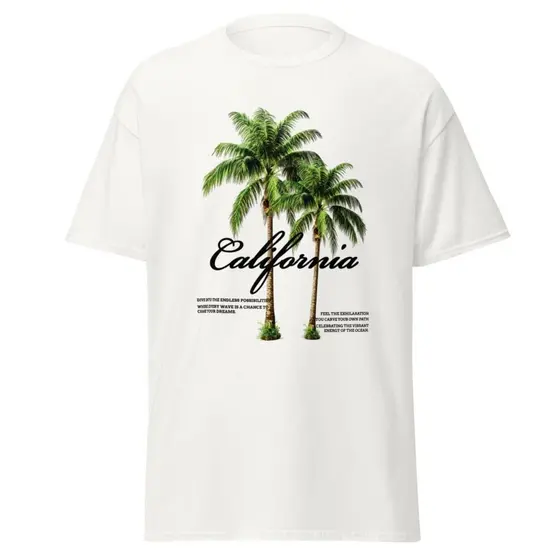 Camiseta Masculina Califórnia