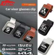 Clipe De Armazenamento De Óculos De Carro Suporte Sol Para Viseira De E Organizador De Recibos Toyota Honda Mitsubishi N