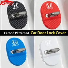 4pcs Honda HR-V Capa Protetora Para Fechadura De Porta De Carro ABS Autoadesiva Manga Antiferrugem Gen 2 RU 3 RV RS1 HRV