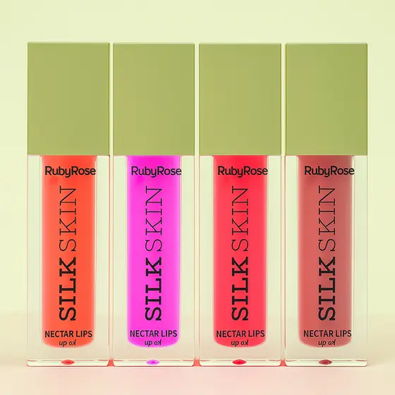 Lip oil Nectar lips Silk Skin RubyRose 5,5ml
