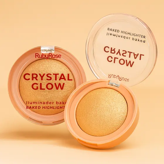 Iluminador Crystal Glow 6,5g Ruby Rose