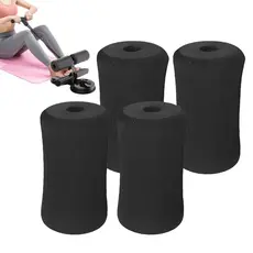 Rolo De Espuma Para Exercícios Conjunto De 4 Capas De Tubo De Almofada De Barra Portátil Acessórios De Ginástica Em Casa
