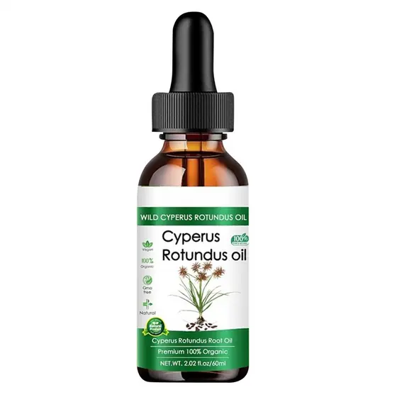 Cyperus Rotundus Oil for Hair Removal Natural Body Hair Reduction Moisturizing and Nourishing Oil 60ml alpiert2br