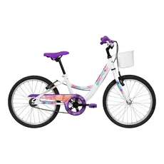 Bicicleta Ceci Aro 20 Branca Infantil com Cesto 2025