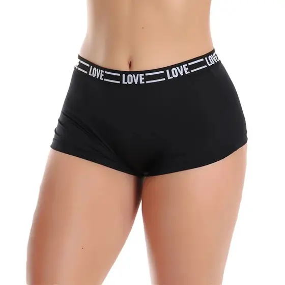 Cueca Calcinha Feminina Boxer Microfibra Short Confortavel