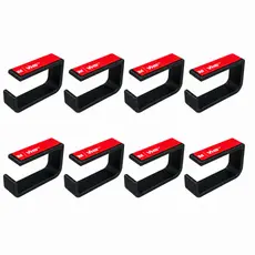 Kit 8 Organizador de Cabos para Mesa com Fita Dupla Face 3M sem Furar
