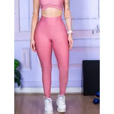 Legging Ginástica Feminina Preta Suplex Academia Atacado Alta Compressão