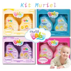 Kit Higiene Infantil Muriel baby Shampoo + Condicionador 100ML - (ESCOLHA O SEU) Embalagem Presente
