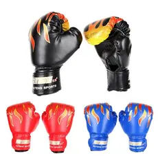 Luvas De Boxe Para Crianças Adultas infantil Luvas De Boxe Couro De PU Saco De Punção Kickboxing Muay Thai MMA Sparring Treinamento