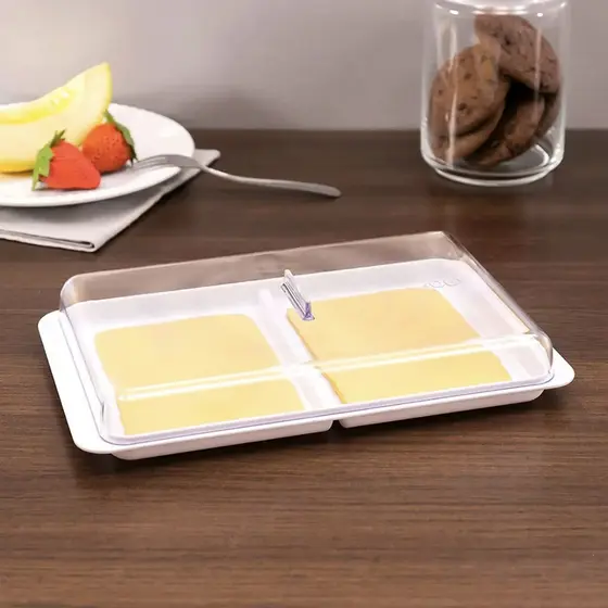 Porta Frios Duplo para Organização da Cozinha