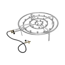 Fogareiro Alta Pressão P/ Paella 64cm Zincado 037 Papaléguas