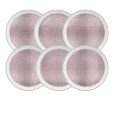 Conjunto 6 Pratos Rasos Positano 25cm Porcelana Tramontina