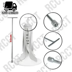 Chave T 10mm Longa 62cm para Maquina de Lavar Agitador Brastemp Electrolux