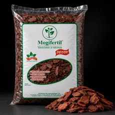 Casca de Pinus Natural 40L Cascalho para Vaso de Planta e Jardim Substrato para Plantas