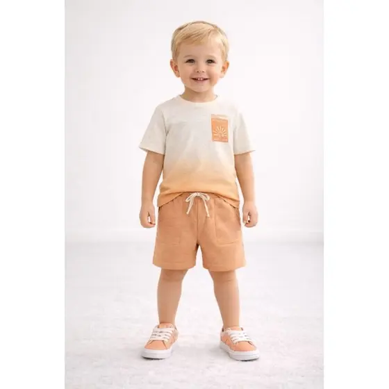 Conjunto de calor infantil menino Coloritta 4 anos