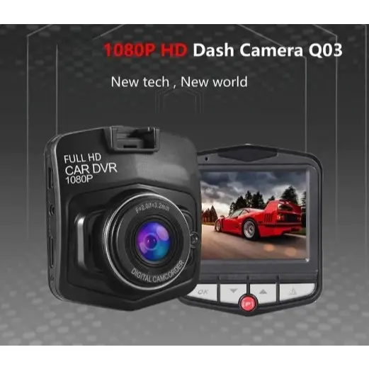 Câmera Automotiva Veicular Dash Cam DVR Full HD 1080p 60 FPS Monitor Estacionamento Visão Noturna Segurança Carro Uber