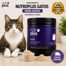 Suplemento para Gatos 100g  Nutrição Equilibrada, Saúde e ossos fortes Nutroplus