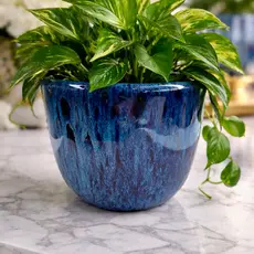 Vaso Decorativo Esmaltado para Orquídeas – Acabamento Premium e Alta Durabilidade