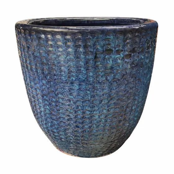 Vaso de Cerâmica Grande 35cm – Decorativo e Elegante