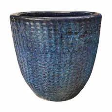 Vaso de Cerâmica Grande 35cm – Decorativo e Elegante