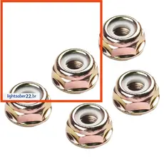 [LITA] 5 Pcs Aparador De Cordas Escova Cortador De Cabeça De Engrenagem Caso Peças Sobressalentes M10x1.25 Porcas