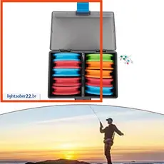 [LITA] 20 Unidades/Caixa X Enrolador De Plataforma De Espuma EVA Em De Armazenamento Sistema De Rigo Pesca Do Mar-Novo