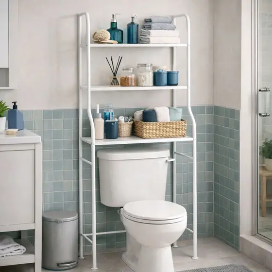 Rack Estante Para Banheiro Prateleira Vaso Sanitário