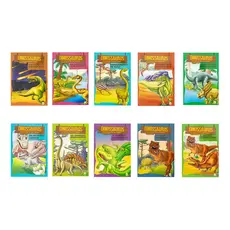 Livro Dinossauros. Os Gigantes Da Terra - Kit C/10 Unidade A Extinção Dos Dinossauros  Os Primeiros Dinossauros