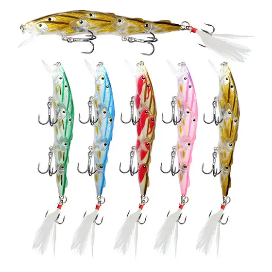 Isca Artificial Flutuante 12cm /16g Isca Plástica Falsas Isca Plástica de Minneve de tiro longo Equipamento de pesca com isca biônica