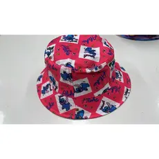 Bucket de praia infantil menino e menina, cata ovo, chapéu de praia personagens,divertidamente, Stich, vingadores