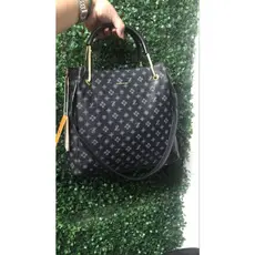 Bolsa Feminina Lace & Lore Monograma Premium Média Estruturada Alça Dupla