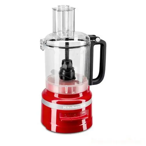 Processador de Alimentos KitchenAid Empire Red com 03 Velocidades, Capacidade 2,1 Litros e Múltiplas Funções - KJA0