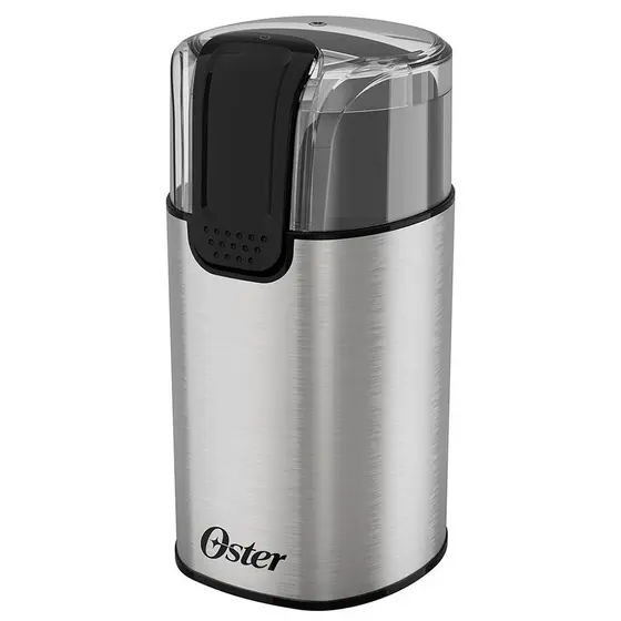 Moedor de Café Elétrico Oster com Capacidade para 60 Gramas Aço Escovado - OMDR110
