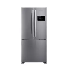 Refrigerador French Door Brastemp de 03 Portas Frost Free com 559 Litros Inox - BRO85MK