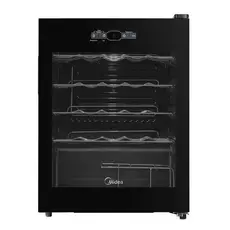 Adega de Vinhos Midea Inverter para 24 Garrafas com até 18°C - MDRW110FGGGL3