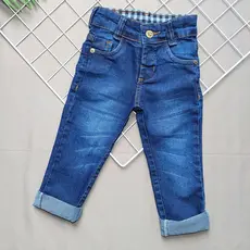 Calça Jeans infantil Menino Bebê masculina Juvenil