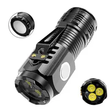 Lanterna De Mão Pequena E Brilhante Super Lanternas Portáteis Base GT-966