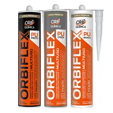 Kit 1/2/3 de Cola Adesivo Profissional PU40 Silicone Poliuretano Multiuso 380G PU Orbiflex