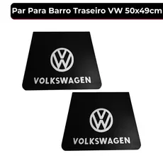 Par Parabarro Lameiro Alto Relevo Caminhão Volkswagen 50x49 Traseiro